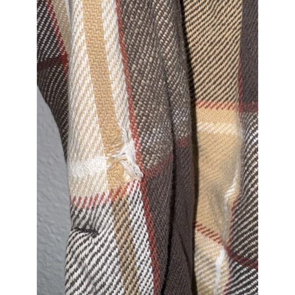 Vintage Distressed 70s Big Mac Flannel Button Up Shirt Adult Size Large MiUSA - Picture 8 of 16